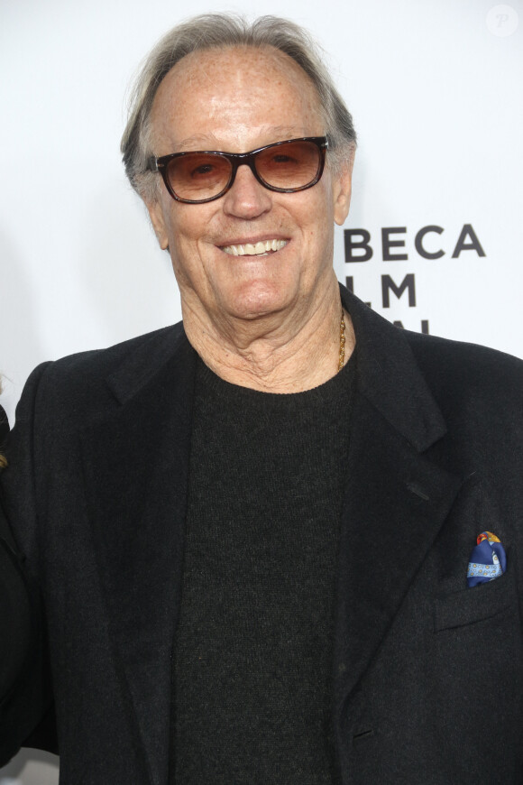 Peter Fonda à la soirée d'ouverture de 'Clive Davis: The Soundtrack of Our Lives' 2017 au festival du film Tribeca au Radio City Music Hall à New York, le 19 avril 2017 