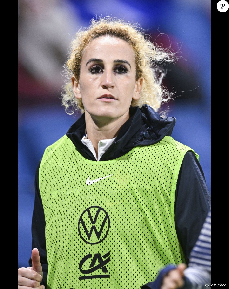 Kheira Hamraoui (France) - Tournoi de France "France - Finlande (5-0)" au stade Océane.