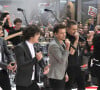 Niall Horan, Zayn Malik, Liam Payne, Harry Styles, Louis Tomlinson - Le groupe One Direction sur le plateau du Today Show a New York. 