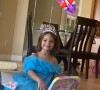 Leia, la fille de Joakim Noah, le jour de ses cinq ans.