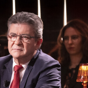 Exclusif - Jean-Luc Mélenchon - Enregistrement de l'émission "On Est En Direct (OEED)", présentée par L.Ruquier et L.Salamé, et diffusée en direct le 30 avril sur France 2 © Jack Tribeca / Bestimage 