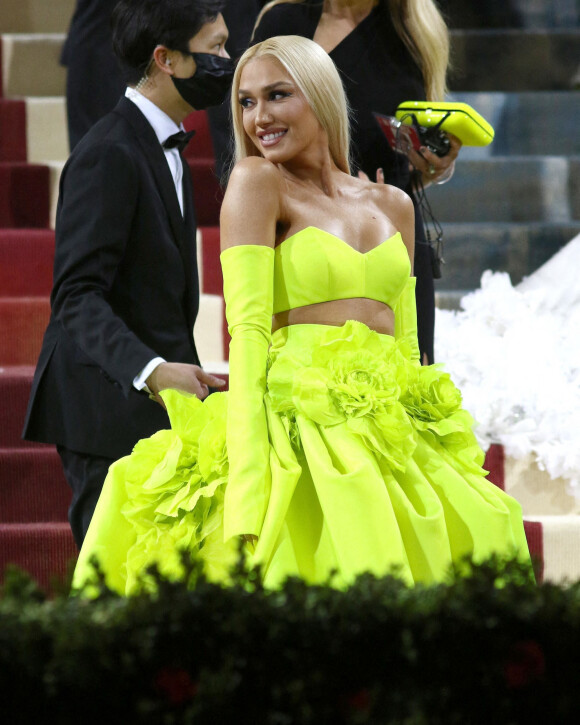 Gwen Stefani - Les célébrités arrivent à la soirée du "MET Gala 2022" à New York, le 2 mai 2022.