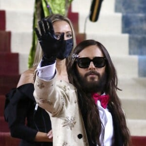 Jared Leto - Les célébrités arrivent à la soirée du "MET Gala 2022" à New York, le 2 mai 2022.