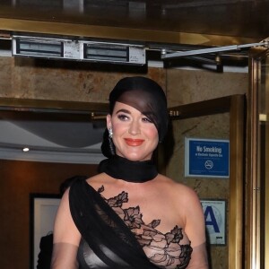 Katy Perry - Les célébrités quittent leurs hôtels pour se rendre à la soirée du "MET Gala 2022" à New York, le 2 mai 2022.