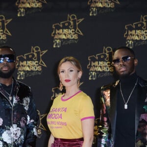 Demdem, Maitre Gims, Vitaa, Dadju et Slimane - 20ème cérémonie des NRJ Music Awards au Palais des Festivals à Cannes. Le 10 novembre 2018 © Christophe Aubert via Bestimage 