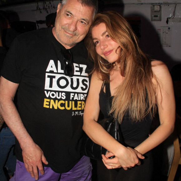 Jean-Marie Bigard et sa femme Lola Marois - People à l'évènement "Les Brunchs du Shelby" by Brahim Zaibat et Noam Chouat au Concorde Atlantique à Paris, le 13 juin 2021. © Baldini/Bestimage 