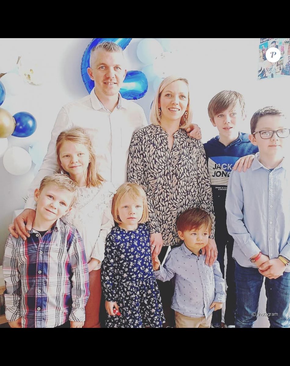Justine Cordule de "Familles nombreuses" et sa joli tribu, sur Instagram