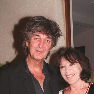 Jacques Higelin et Juliette Gréco au Festival de Ramatuelle.