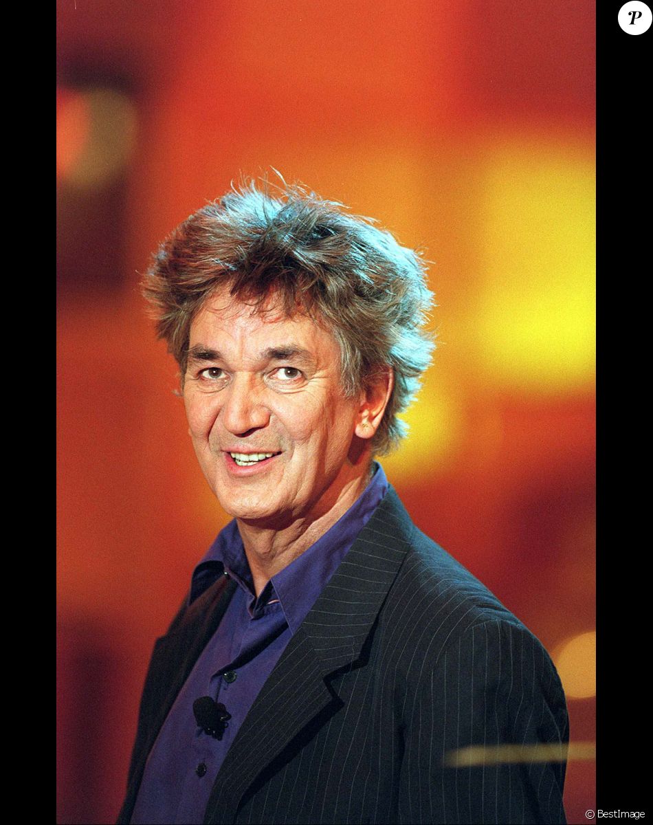 Jacques Higelin dans l'émission "Vivement dimanche".