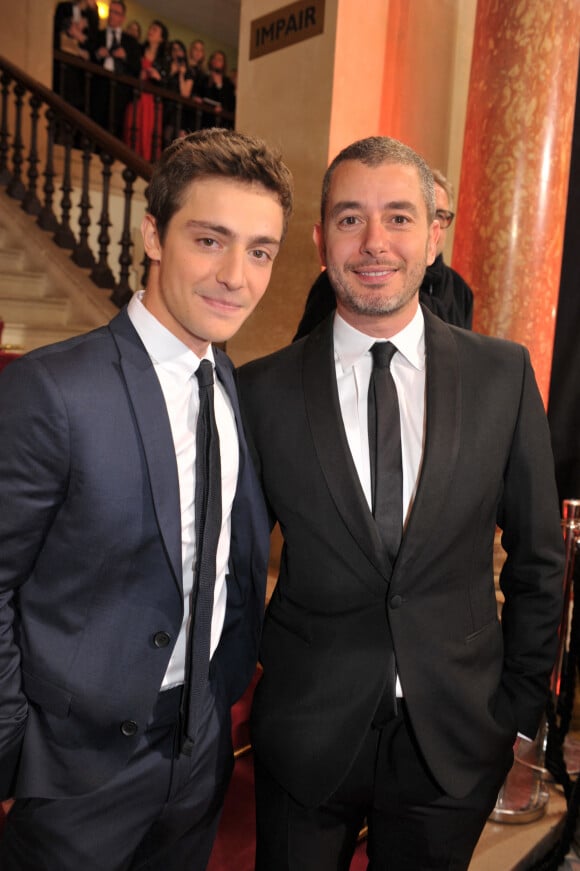 Ali Baddou and Martin Weill during the 41st Annual Cesar Film Awards ceremony held at the Theatre du Chatelet in Paris, France on February 26, 2016. Photo by Gouhier-Guibbaud-Wyters/ABACAPRESS.COM 