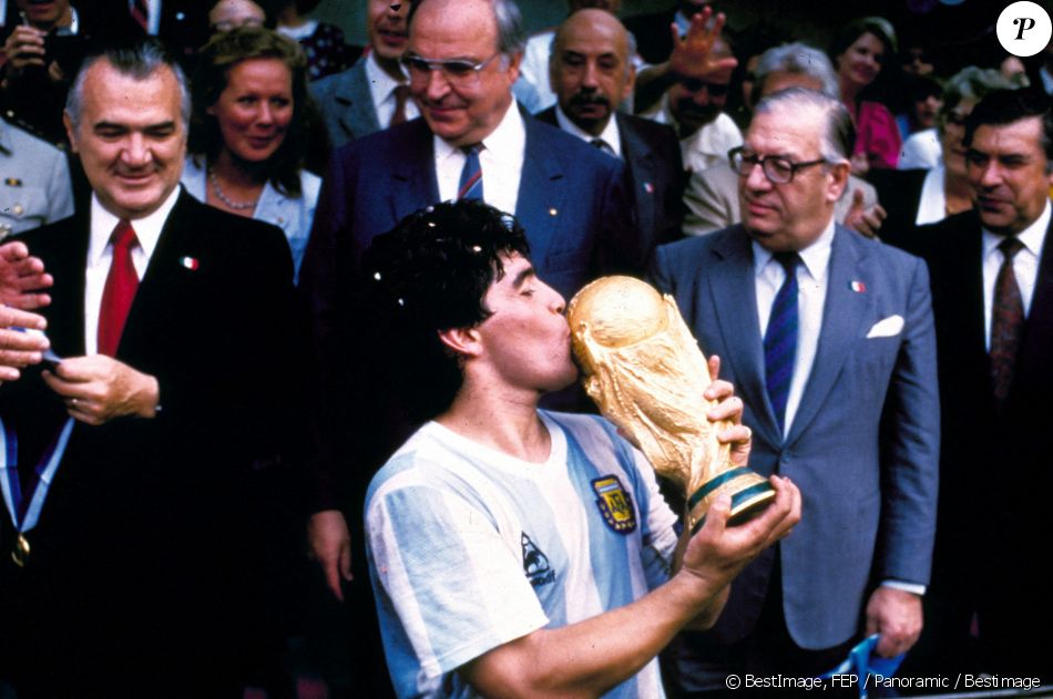 Diego Maradona et la coupe du monde - Argentine - Coupe du Monde 1986. © FEP / Panoramic / Bestimage