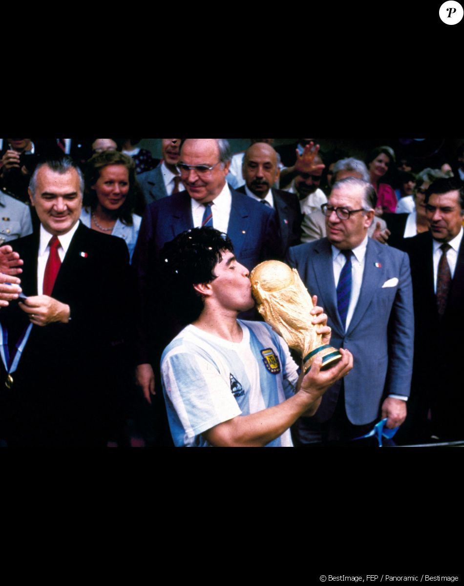 Diego Maradona et la coupe du monde - Argentine - Coupe du Monde 1986. © FEP / Panoramic / Bestimage