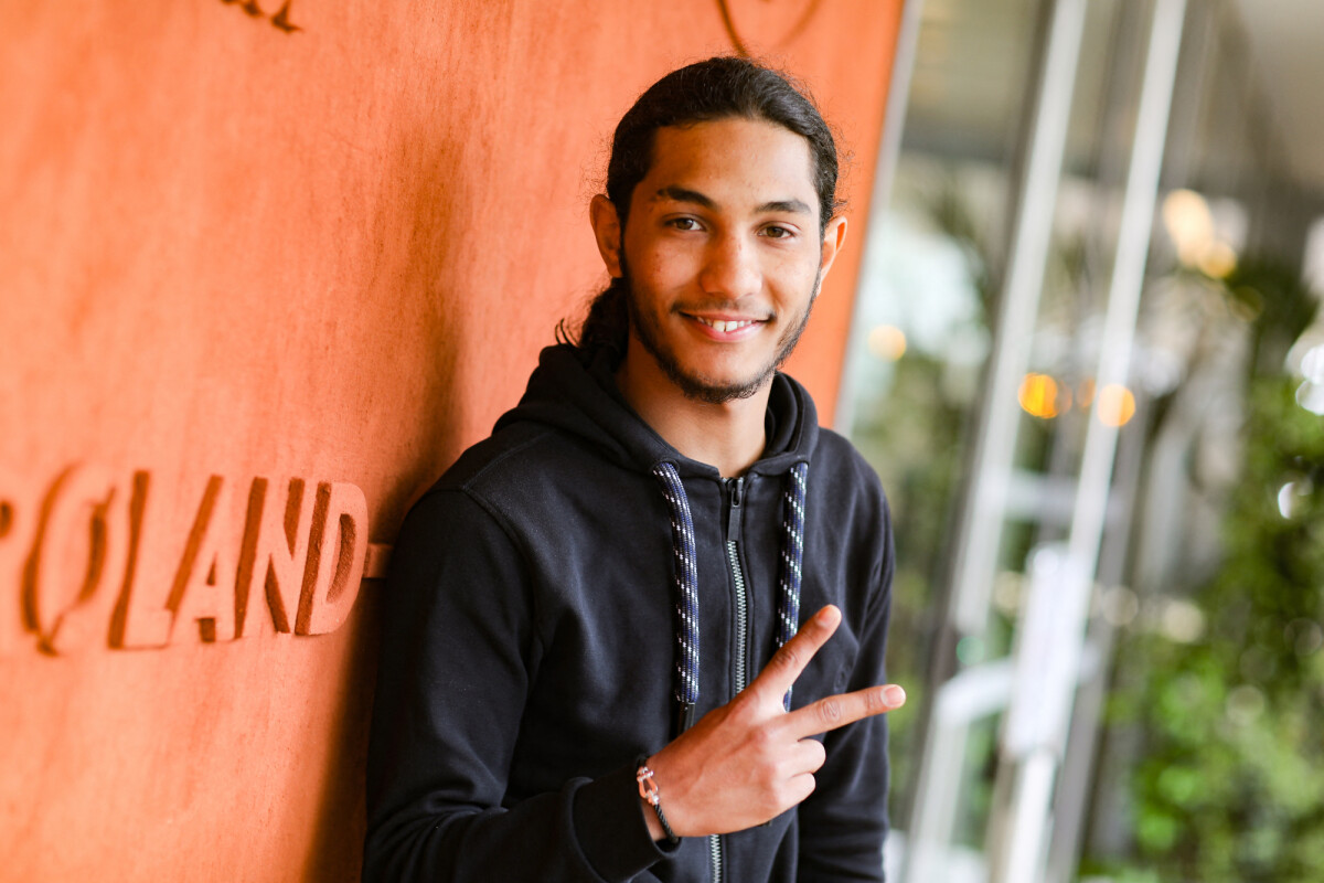 Photo : Dylan Robert - Célébrités dans le village des internationaux de ...