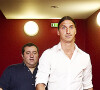 Archives - Zlatan Ibrahimovic et son agent Mino Raiola le 18 juillet 2012 lorsqu'il va signer au PSG.