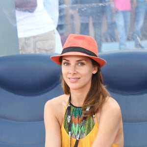 Melissa Theuriau, la femme de Jamel Debbouze, au "Charity Football Game 2016" au festival Marrakech du Rire. Le match de foot réunis des célébrités au Grand Stade de Marrakech et les bénéfices sont reversés aux associations marocaines d'aide à l'enfance. Marrakech, le 5 juin 2016. © Bellak Rachid/Bestimage