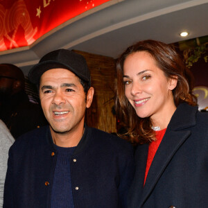 Jamel Debbouze et sa femme Mélissa Theuriau - Avant première du film "Demain tout commence" au Grand Rex à Paris le 28 novembre 2016. © Coadic Guirec/Bestimage 