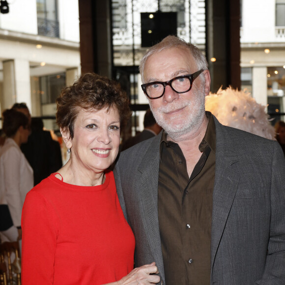 Exclusif - Catherine Laborde, Thomas Stern - Pour la 7ème année consécutive, l'association "Un Pas Vers la Vie" a organisé un dîner de charité en faveur de la recherche sur l'Autisme au Pavillon Vendôme à Paris le 22 mai 2017. © Marc Ausset- Lacroix / Bestimage