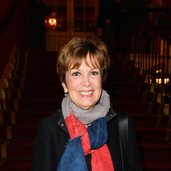 Catherine Laborde - Générale de la pièce "A droite, à gauche" au Théâtre des Variétés à Paris le 12 octobre 2016. © Coadic Guirec/Bestimage