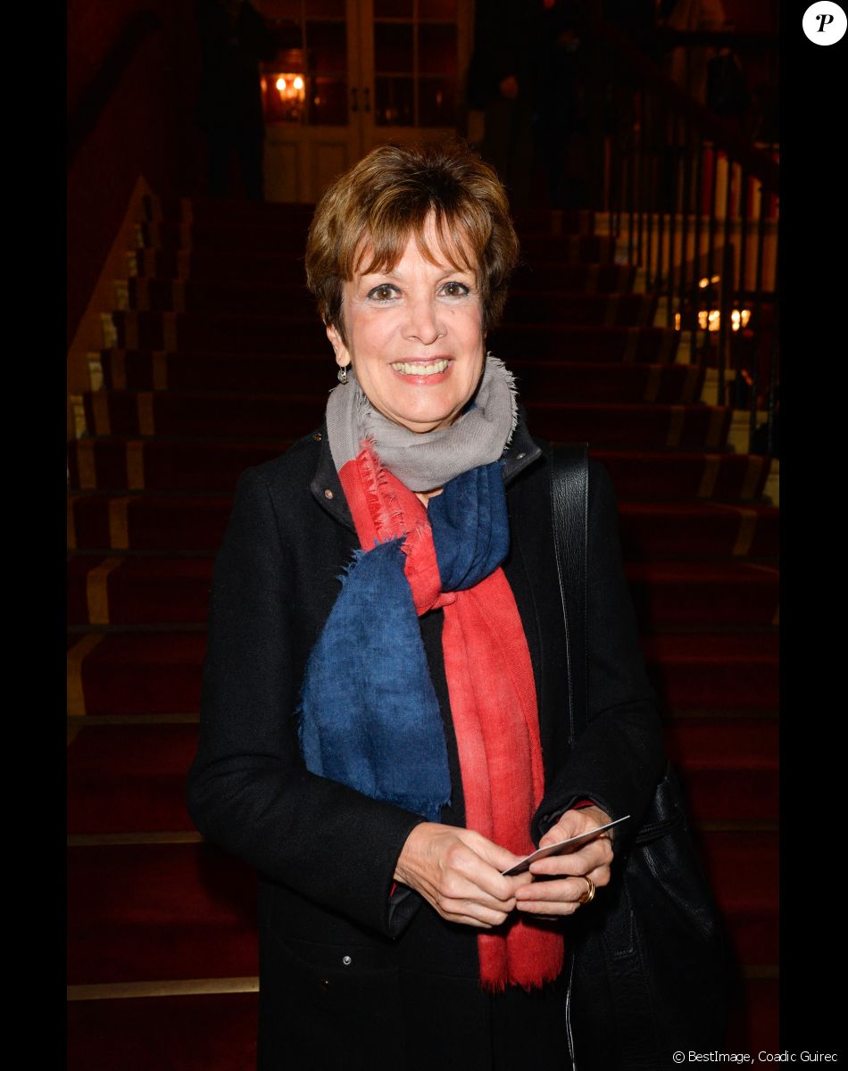 Catherine Laborde - Générale de la pièce "A droite, à gauche" au Théâtre des Variétés à Paris le 12 octobre 2016. © Coadic Guirec/Bestimage