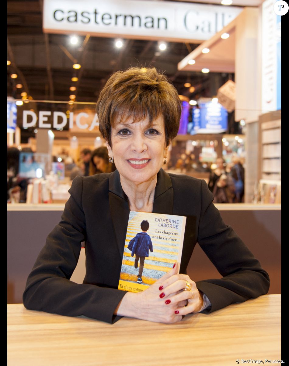 Catherine Laborde - 33ème Salon du Livre au Parc des expositions de la Porte de Versailles à Paris, le 17 mars 2016. © Perusseau/Bestimage