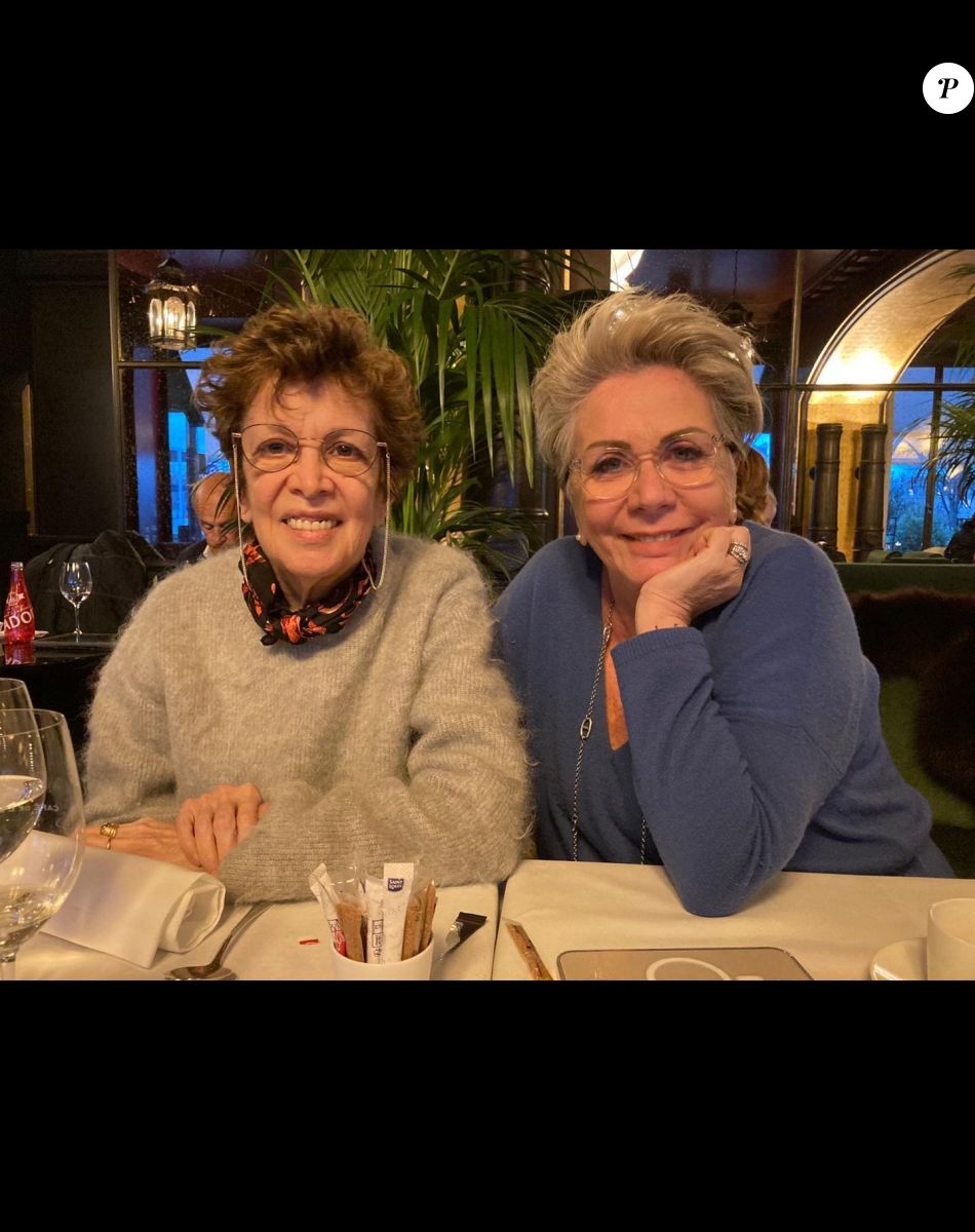 Catherine Laborde avec sa soeur Françoise