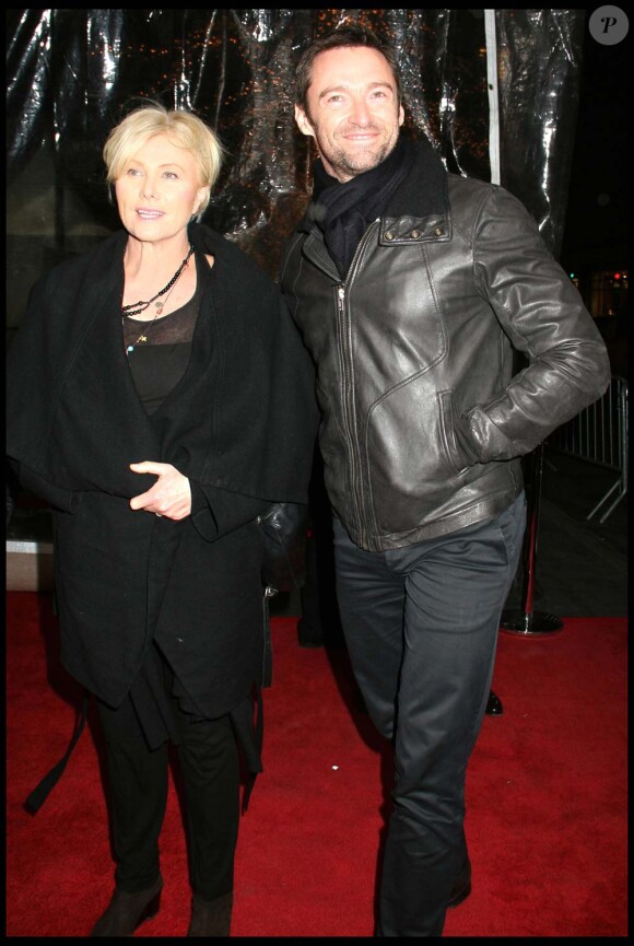 Hugh Jackman et Deborah-Lee Furness à la première de From Paris With Love, à New York, le 28 janvier 2010.