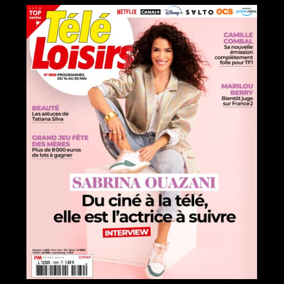 Couverture de Télé-Loisirs avec une interview de Louane