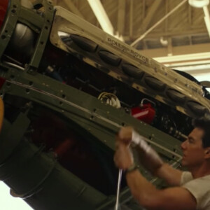 Image du clip de Lady Gaga Hold my Hand pour le film Top Gun: Maverick