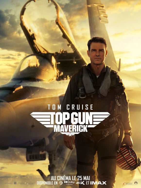 L'affiche du film Top Gun : Maverick, en salles le 25 mai 2022