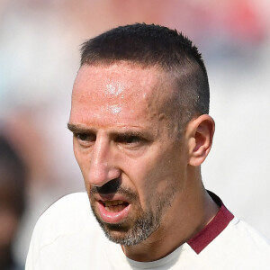 Franck Ribéry fait sa première apparition sous le maillot de la Salernitana lors du match de Serie A l'opposant au Torino au stade Olympique de Turin, Italie. © Reporter Torino/LPS/Zuma Press/Bestimage