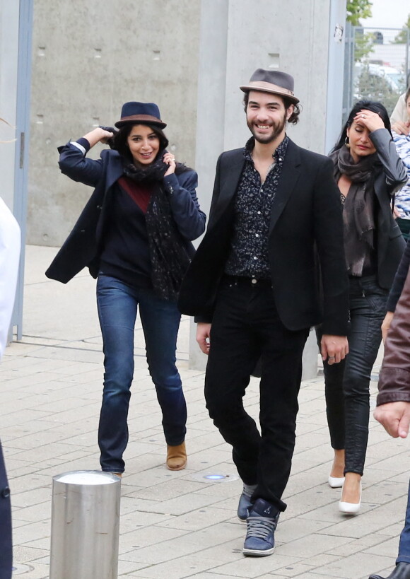 Leila Bekhti et Tahar Rahim au Festival Lumière à Lyon, le 19 Octobre 2013