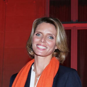 Sylvie Tellier, directrice générale de la société Miss France lors de l'illumination en orange du ministère de l'Intérieur pour symboliser la lutte contre les violences faites aux femmes le 23 novembre 2020. © Panoramic / Bestimage