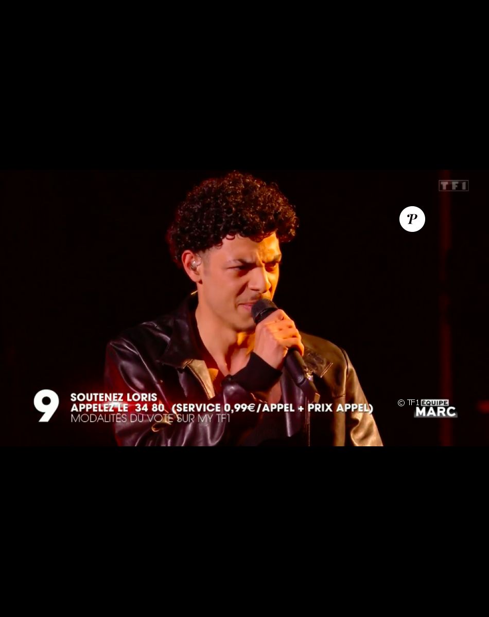Loris chante L'Envie de Johnny Hallyday devant son coach Marc Lavoine - The Voice, la demi-finale - 14 mai 2022