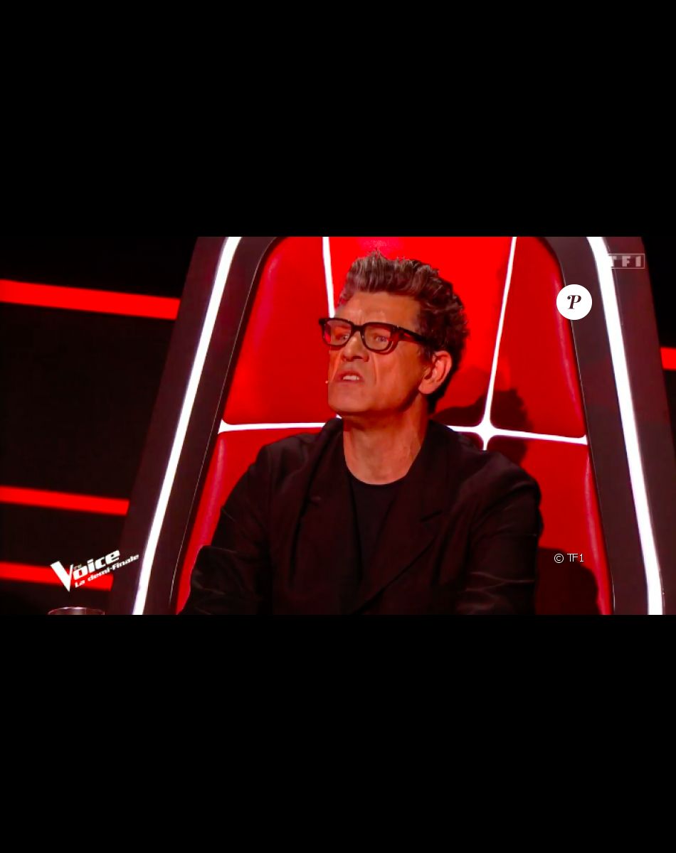 Loris chante L'Envie de Johnny Hallyday devant son coach Marc Lavoine - The Voice, la demi-finale - 14 mai 2022