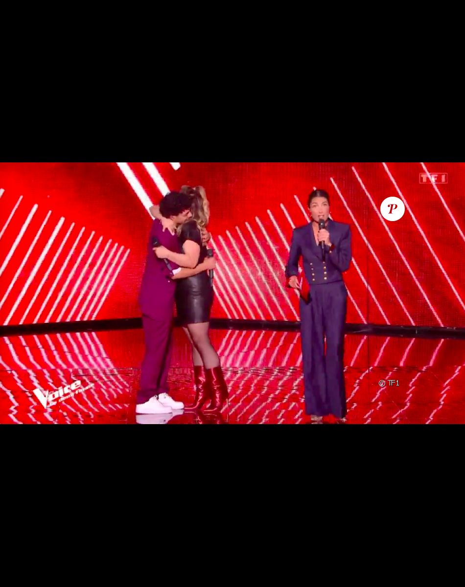 Caroline, Talent de Marc Lavoine, a été choisie par le public au grand dam de Lors, après sa performance de la demi-finale de The Voice 2022 - le 14 mai