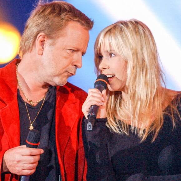 Archives - Le chanteur Renaud et sa femme Romane Serda en concert pour les 20 ans du Zenith de Paris en 2005. © Patrick Carpentier / Bestimage