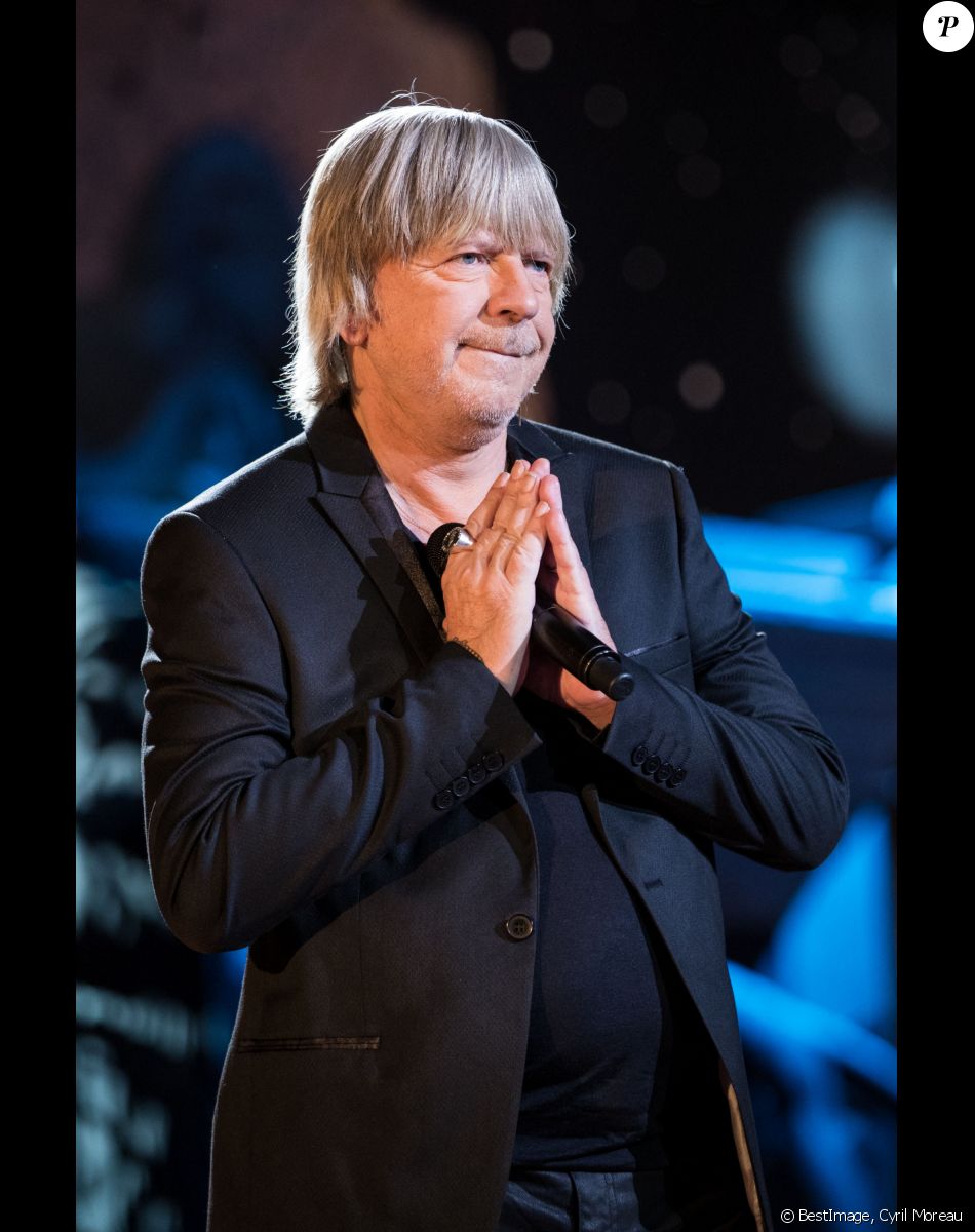 Exclusif - Le chanteur Renaud - Tournage de l'émission "Merci Renaud" dans les studios de la Plaine Saint-Denis le 15 novembre 2016. © Cyril Moreau / Bestimage