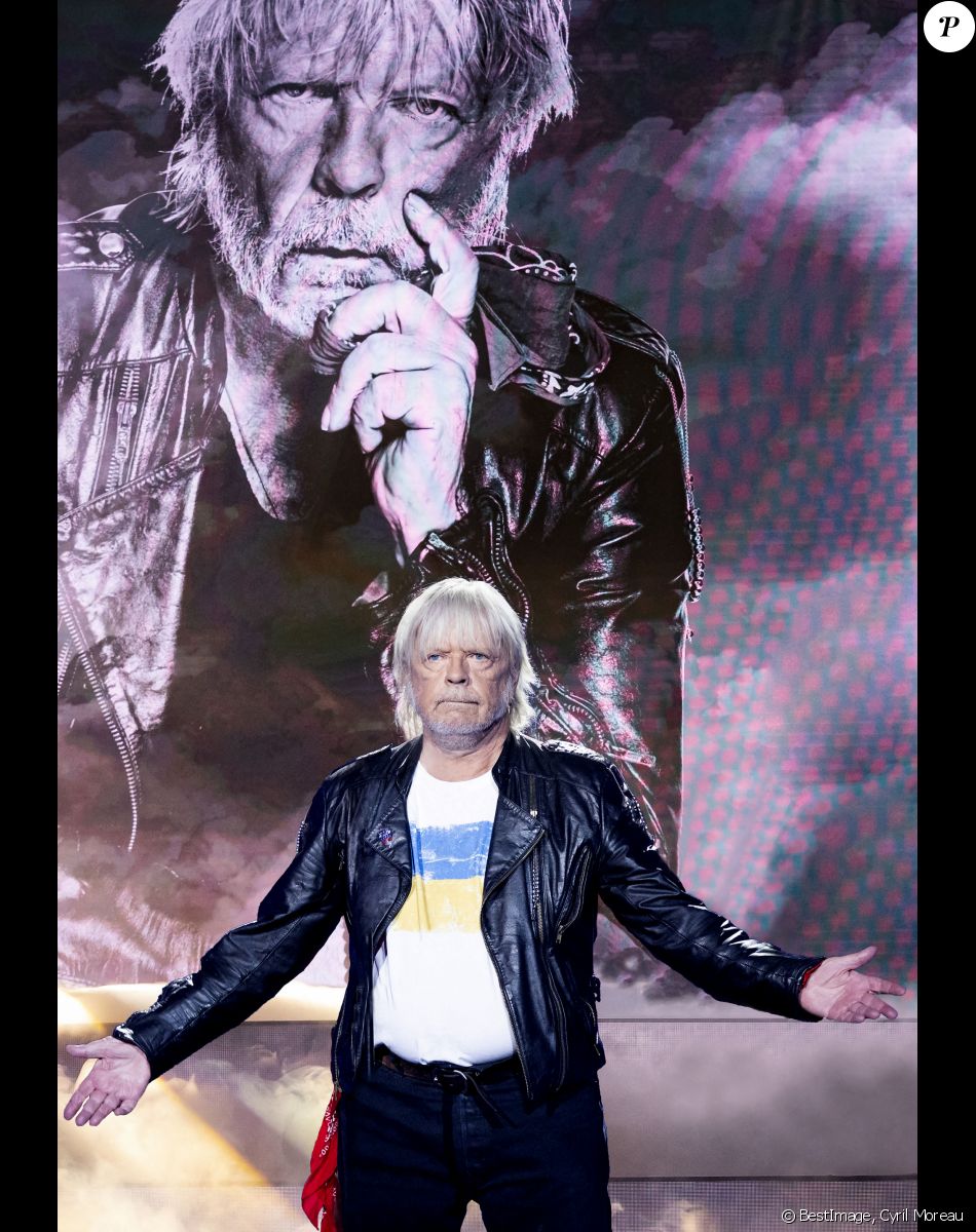 Renaud - Enregistrement de l'émission "Joyeux anniversaire Renaud" au Dôme de Paris sur France 2 © Cyril Moreau / Bestimage