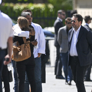 Le chef Jean-François Piège - Obsèques d'Antoine Alléno (fils du chef cuisinier français, trois étoiles au Guide Michelin Yannick Alléno) en la collégiale Notre-Dame de Poissy, France, le 13 mai 2022. © Jean-Baptiste Autissier/Panoramic/Bestimage 