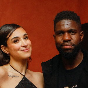 Exclusif - Camélia Jordana, Samuel Umtiti - After-show du concert de Camélia Jordana à l'Olympia à Paris, France, le 11 mai 2022. © Christophe Clovis/Bestimage 