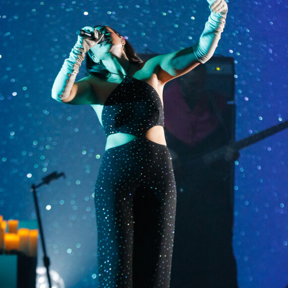 Exclusif - Camélia Jordana en concert à l'Olympia à Paris, France, le 11 mai 2022. © Christophe Clovis/Bestimage 