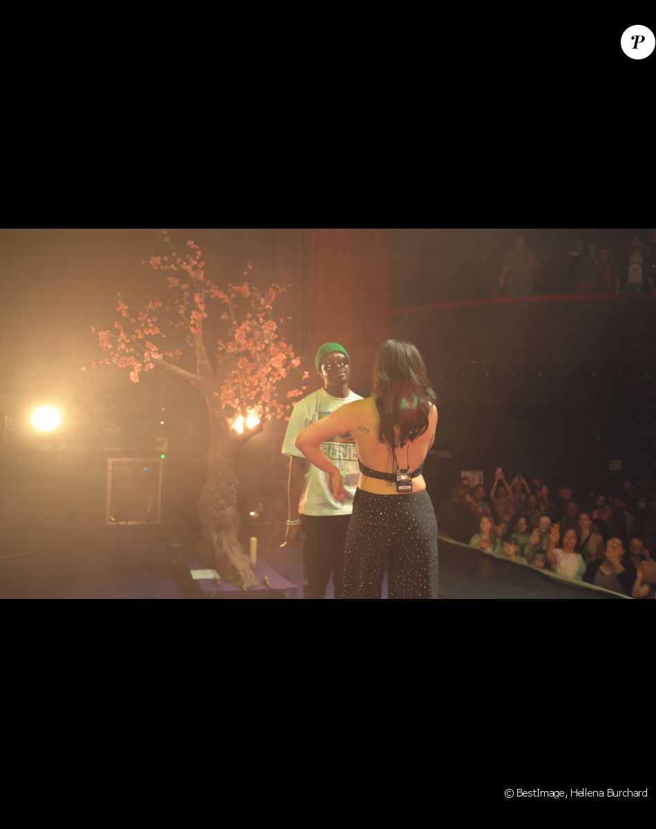 Exclusif - Dadju et Camélia Jordana en concert à l'Olympia à Paris, France, le 11 mai 2022. © Hellena Burchard via Bestimage