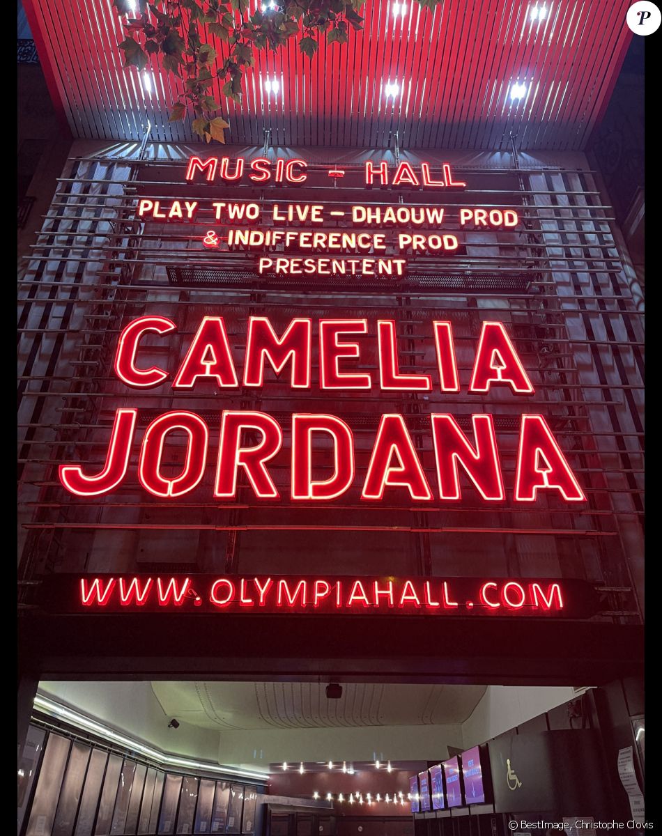 Exclusif - Camélia Jordana en concert à l'Olympia à Paris, France, le 11 mai 2022. © Christophe Clovis/Bestimage