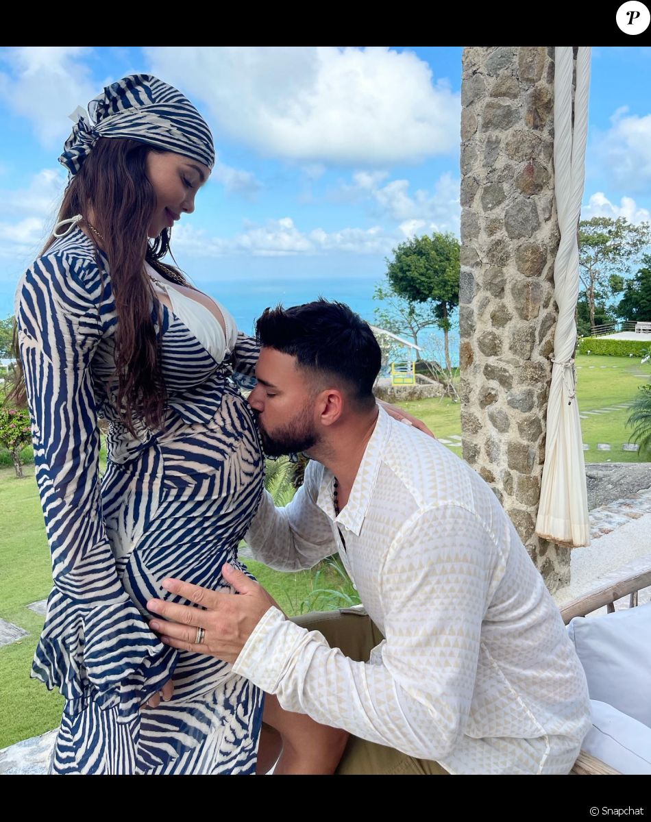 Nabilla, enceinte de son deuxième enfant, est l'heureuse maman de Milann, né de ses amours avec son mari Thomas Vergara.
