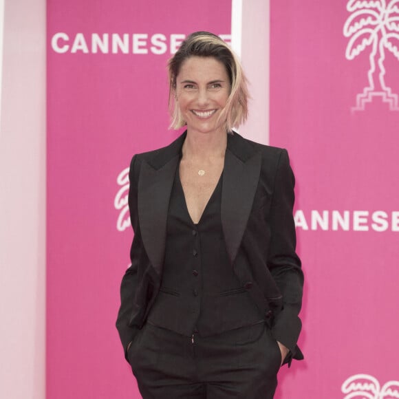 Alessandra Sublet CANNESERIES SAISON 5 au Palais des Festivals et des Congrès de Cannes, mercredi 6 avril 2022. Soirée de clôture. © Christophe Aubert via Bestimage 