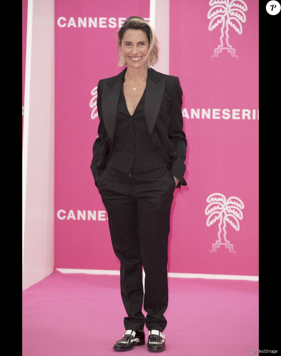 Alessandra Sublet CANNESERIES SAISON 5 au Palais des Festivals et des Congrès de Cannes, mercredi 6 avril 2022. Soirée de clôture. © Christophe Aubert via Bestimage
