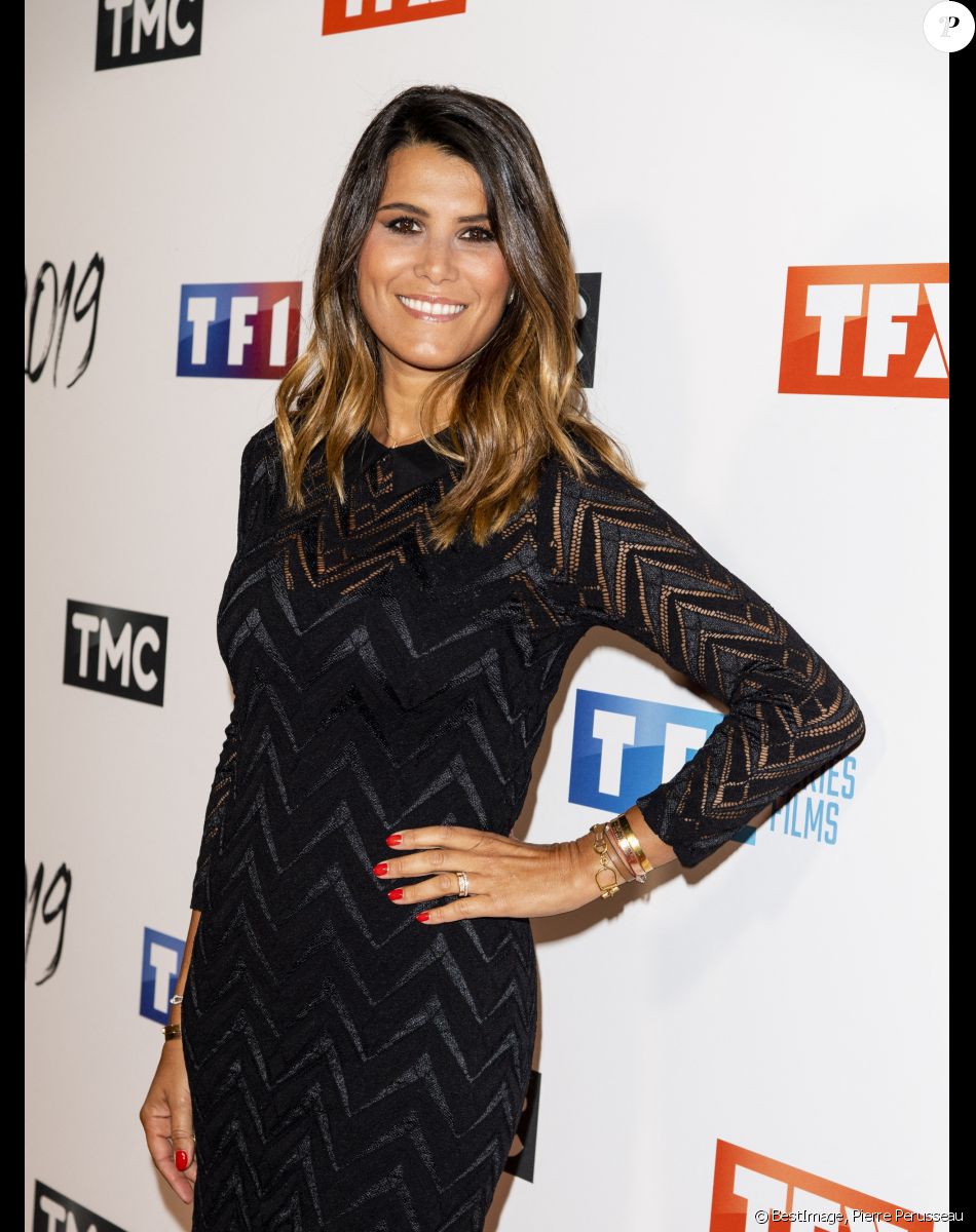 Karine Ferri - Soirée de rentrée 2019 de TF1 au Palais de Tokyo à Paris, le 9 septembre 2019. © Pierre Perusseau/Bestimage