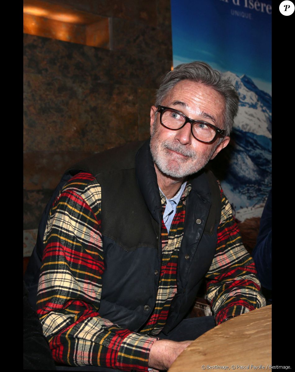 Thierry Lhermitte - 40ème anniversaire des "Bronzés font du ski", avec la présence des acteurs et du réalisateur à Val d'Isère le 11 Janvier 2020. © Pascal Fayolle / Bestimage.