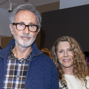 Exclusif - Thierry Lhermitte et sa femme Hélène - Soirée privée pour le lancement de la collaboration de la marque Nathalie Blanc avec Lorenz Bäumer à Paris © Pierre Perusseau/Bestimage 