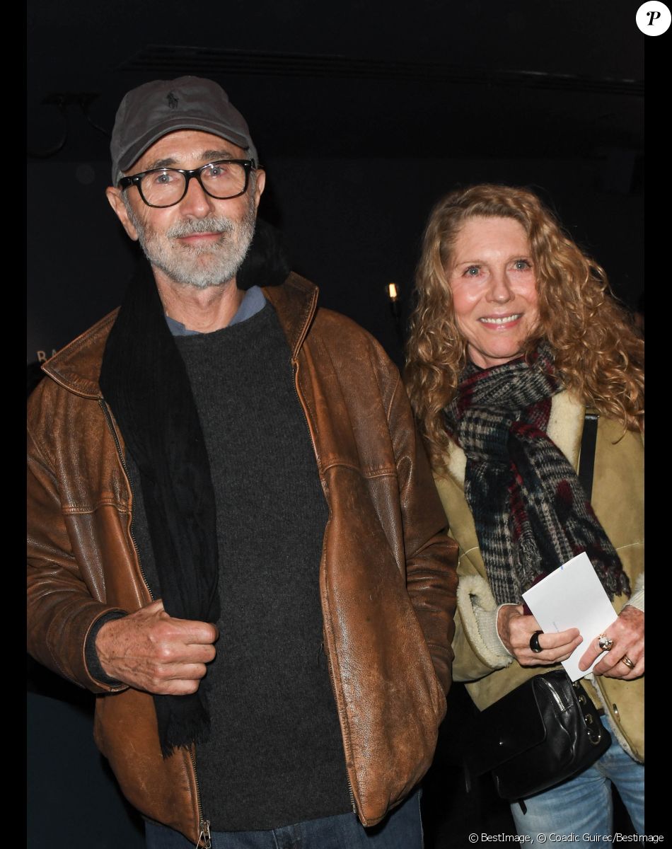Exclusif - Thierry Lhermitte avec sa femme Hélène - Générale de la pièce "Groenland" avec Géraldine Danon au théâtre "La Scala" à Paris le 8 novembre 2019. © Coadic Guirec/Bestimage
